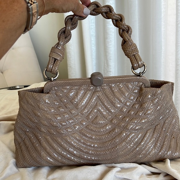 Bottega Veneta Handbags - Bottega Veneta limited edition snakeskin